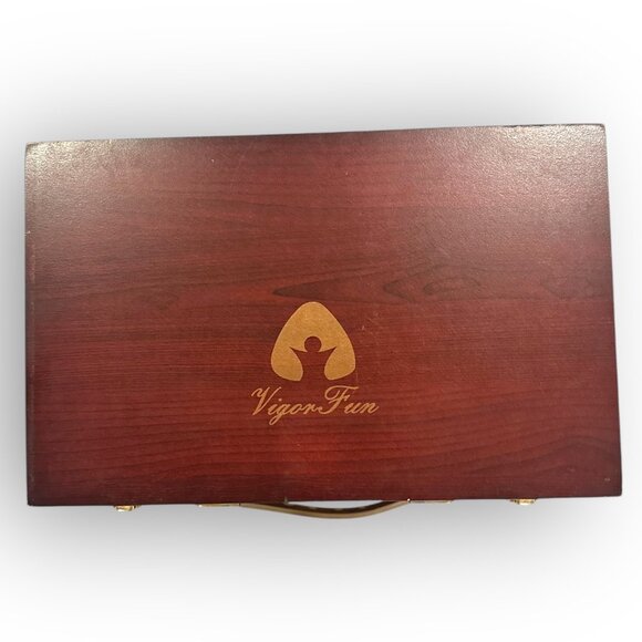 Vigorfun Deluxe Art Kit w Wooden Case and Easel w Strathmore Drawing Pad - Picture 14 of 16